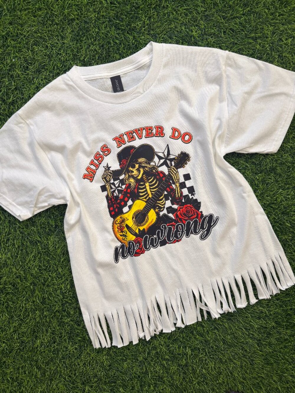 NWT Youth Fringe Tee Wallen